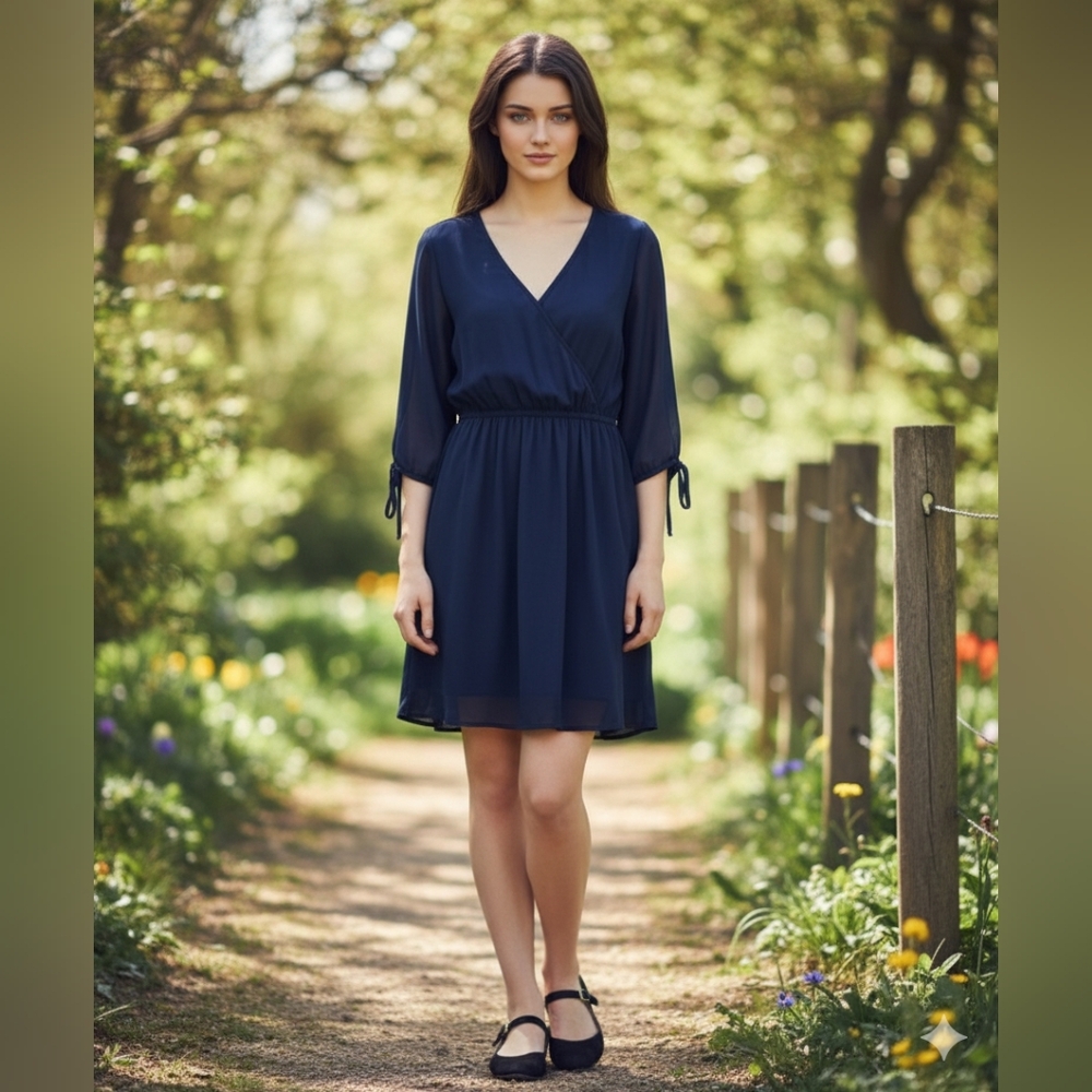 RW&CO Chiffon Dress